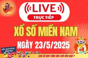 XSMN 23/5 – Kết Quả Xổ số miền Nam hôm nay 23/5/2025 - XSMN thứ Sáu mới cập nhật