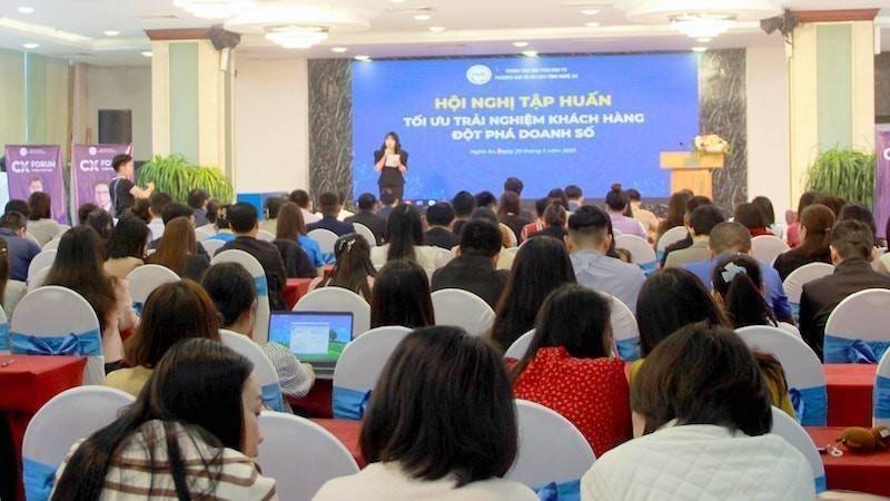 Nghệ An tổ chức Hội nghị tập huấn tối ưu trải nghiệm khách hàng cho doanh nghiệp Nghệ An tổ chức Hội nghị tập huấn tối ưu trải nghiệm khách hàng cho doanh nghiệp