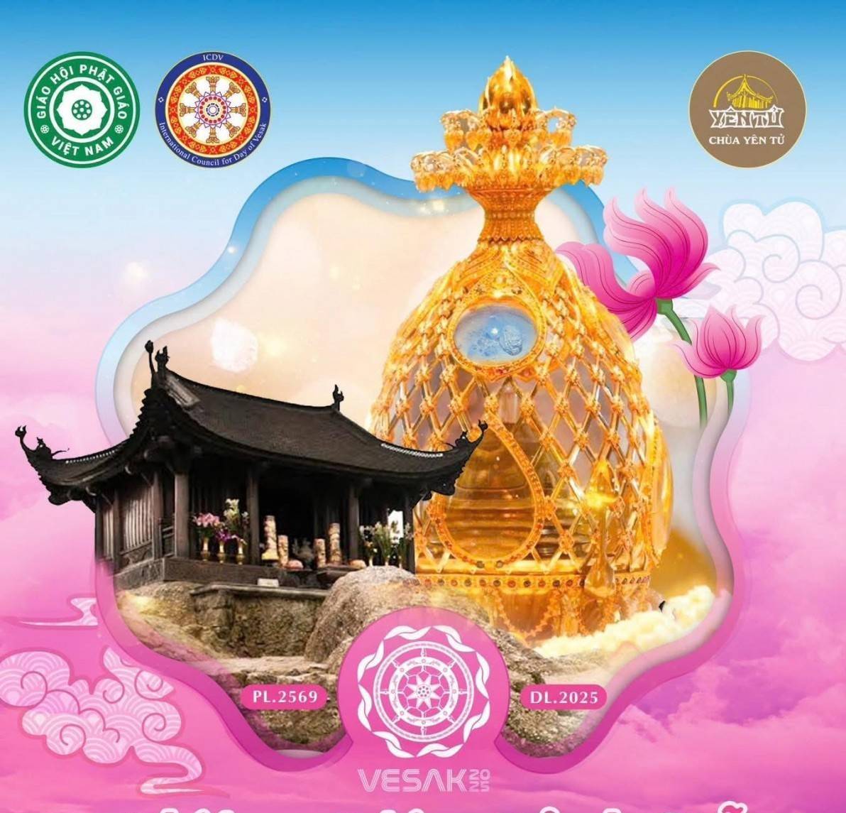 Đại Lễ Vesak 2025: Yên Tử chuẩn bị đón Quốc Bảo Xá Lợi Phật