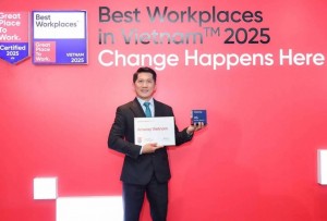 Amway đứng top 6 nơi làm việc xuất sắc hàng đầu Việt Nam 2025