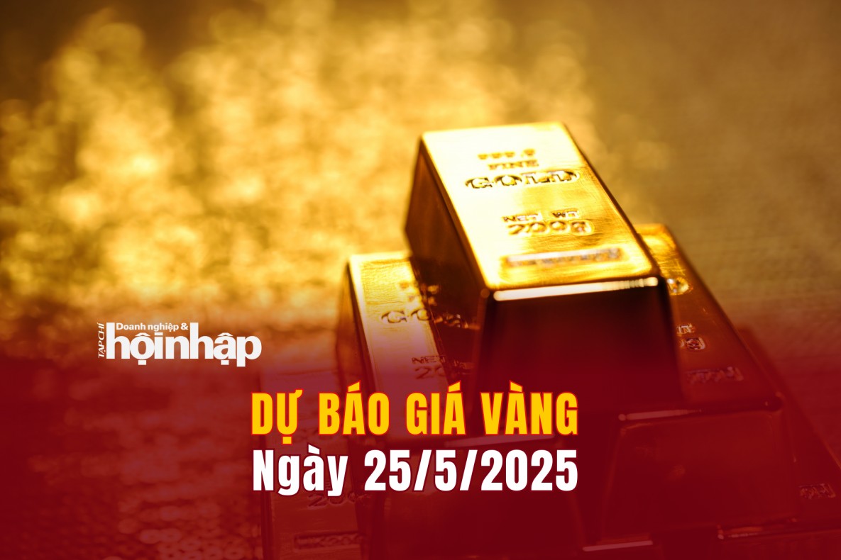 Dự báo giá vàng 25/5: Vàng trong nước và thế giới tăng "nóng" trở lại