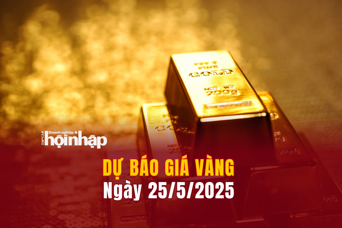 Dự báo giá vàng 25/5/2025