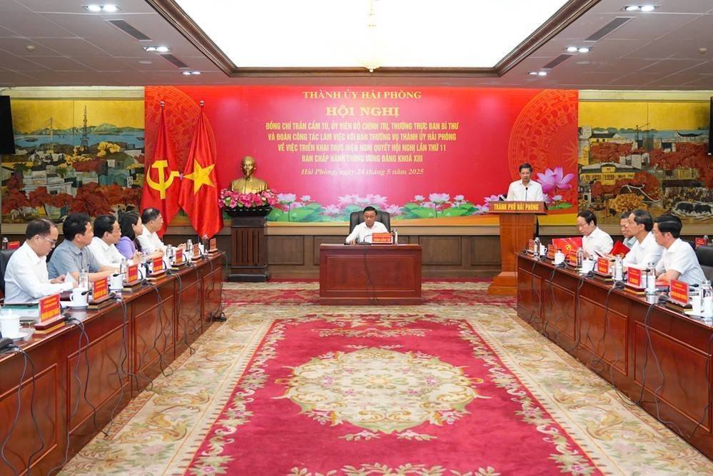 Hải Phòng tích cực sáp nhập đơn vị hành chính, chuẩn bị Đại hội Đảng sau hợp nhất