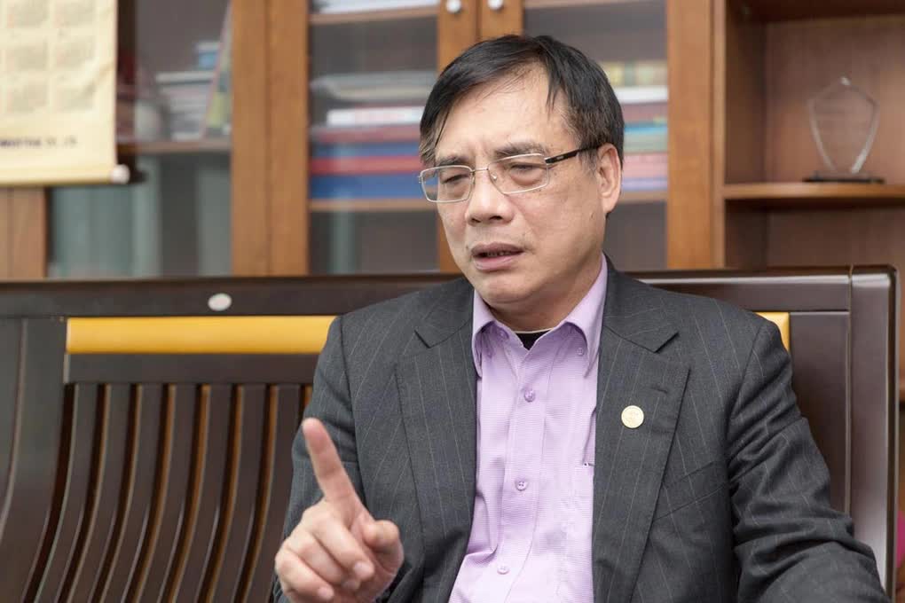 PGS.TS Trần Đình Thiên, nguyên Viện trưởng Viện Kinh tế Việt Nam (Ảnh: V.S).