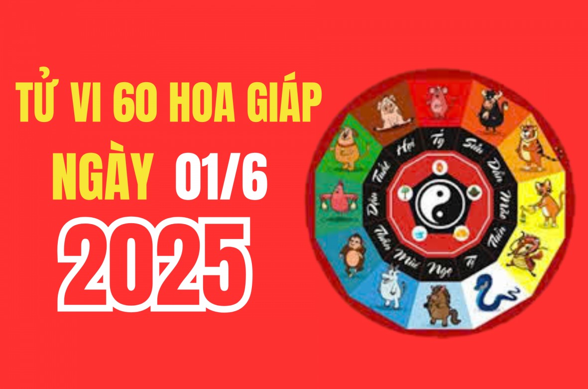 Tử vi 12 con giáp hôm nay ngày 01/6/2025: Tuồi nào có một ngày vui vẻ và tích cực, tài lộc đến?