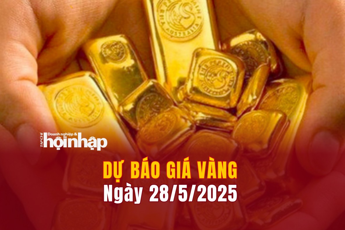 Dự báo giá vàng 28/5: Vàng trong nước và thế giới đồng loạt "lao dốc"