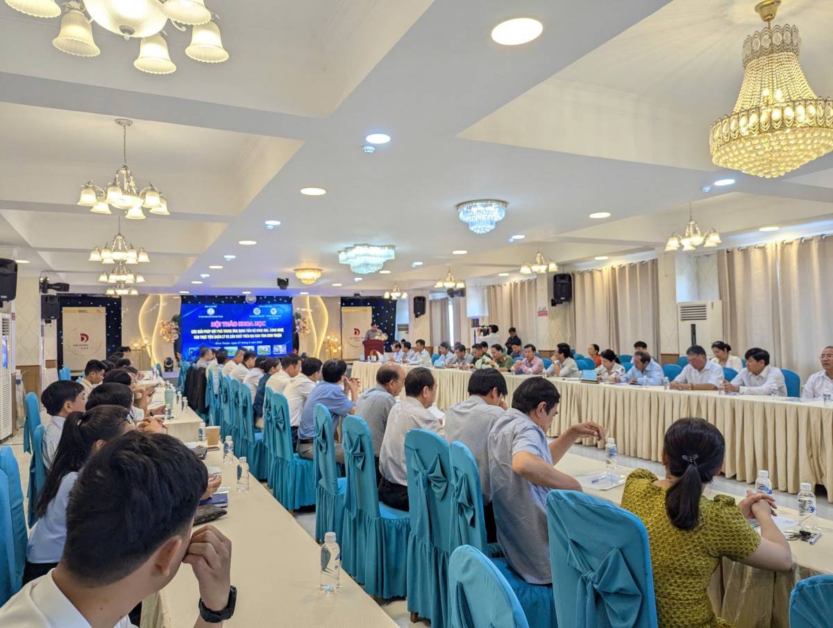 Bình Thuận: Ứng dụng khoa học, công nghệ vào thực tiễn quản lý và sản xuất