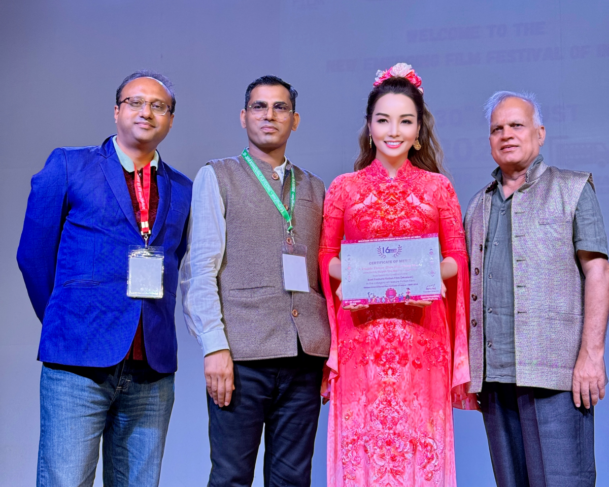 Nghệ sĩ Mai Thu Huyền: Khát vọng quảng bá văn hoá Việt Nam thông qua phim ảnh