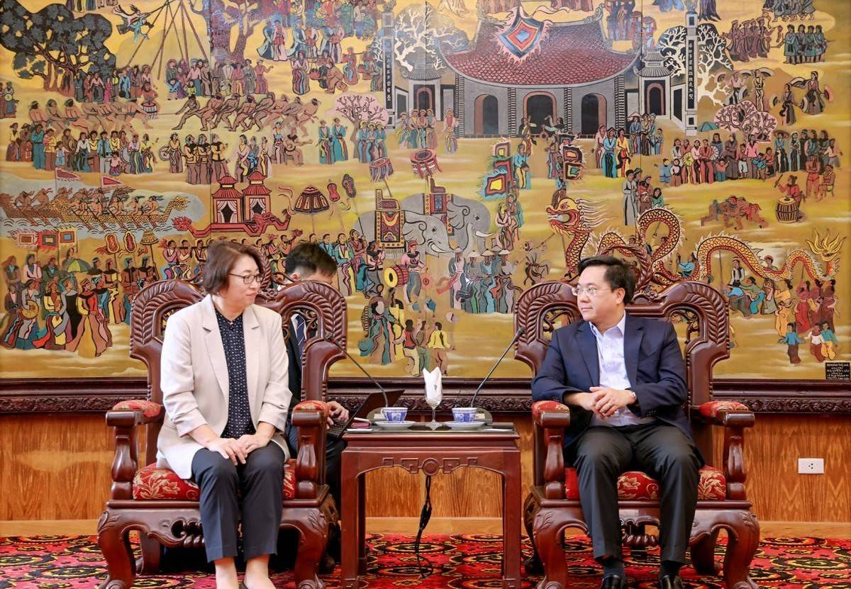 Lãnh đạo tỉnh Vĩnh Phúc đón tiếp tân CEO Honda, bàn hướng phát triển xanh hóa