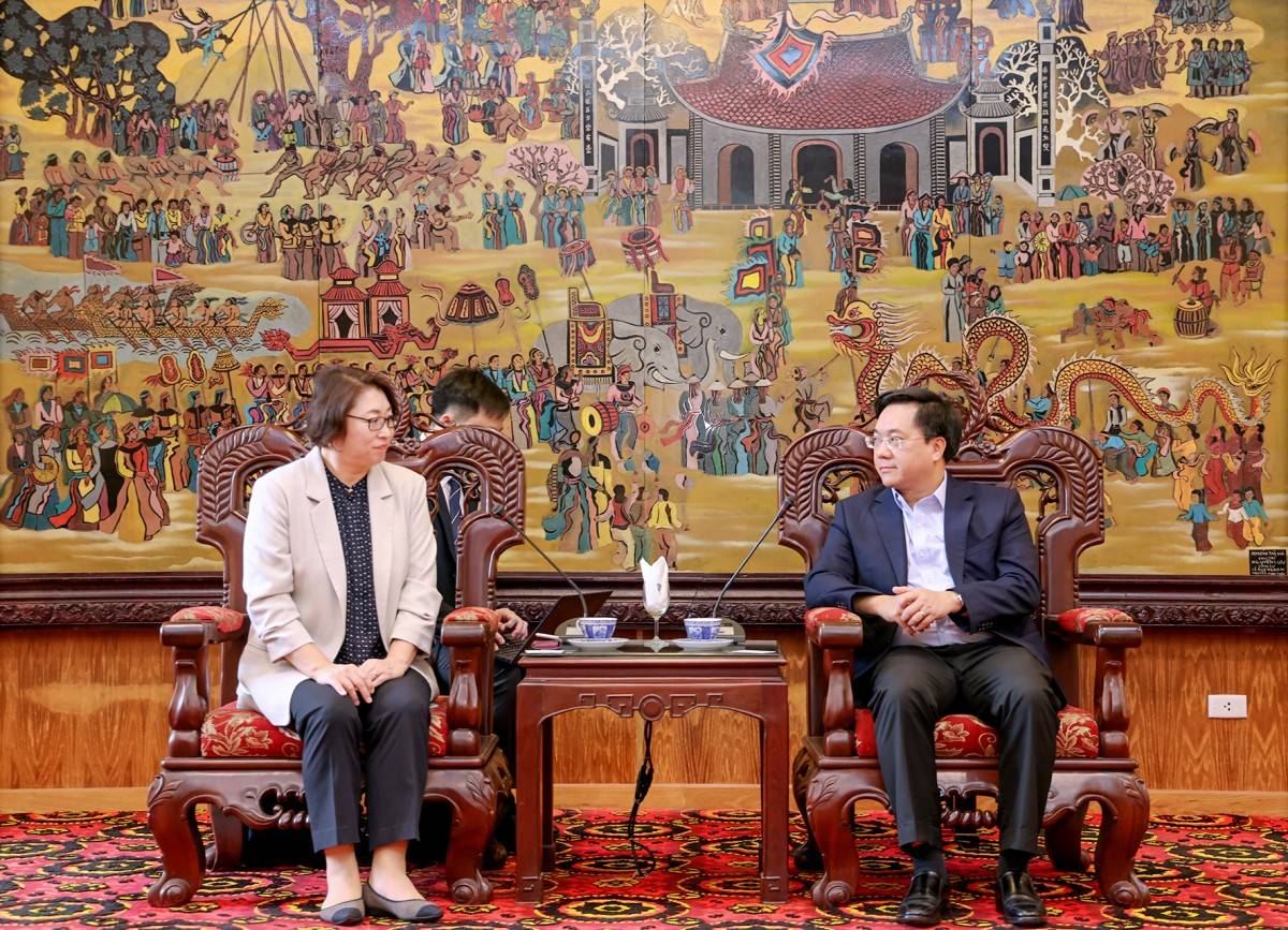 Lãnh đạo tỉnh Vĩnh Phúc đón tiếp tân CEO Honda, bàn hướng phát triển xanh hóa