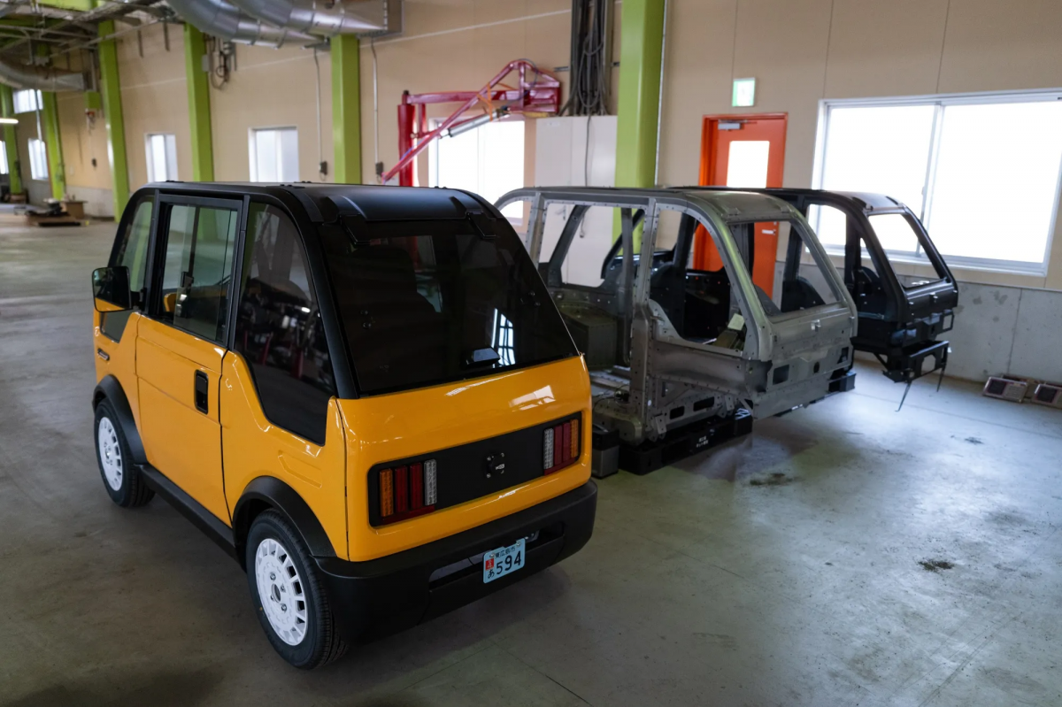 Xe điện một chỗ ngồi giá 7.000 USD gây sốt tại Nhật Bản