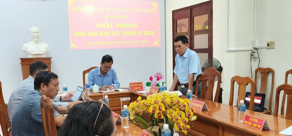 Bình Thuận:  Hoạt động báo chí tháng 5 đạt nhiều kết quả tích cực