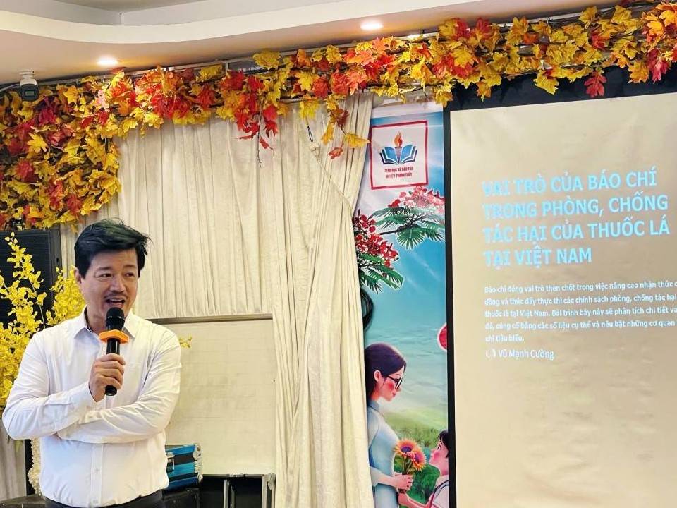 Việt Nam có 103.000 ca tử vong/năm do các bệnh liên quan đến thuốc lá