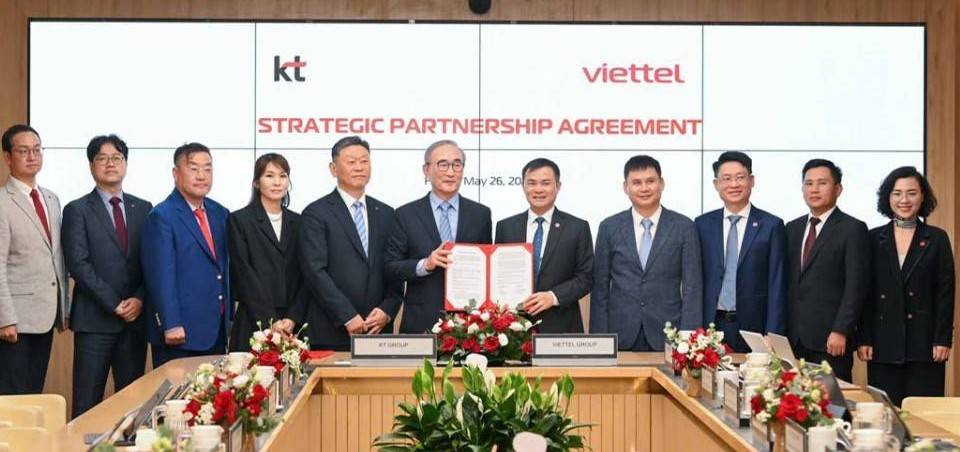 Viettel và KT (Hàn Quốc) hợp tác chiến lược, đẩy mạnh AI và chuyển đổi số tại Việt Nam