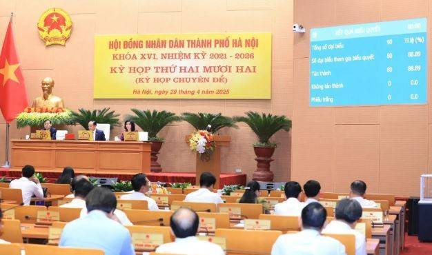 Hà Nội sẵn sàng vận hành chính quyền địa phương 2 cấp từ ngày 1/7/2025