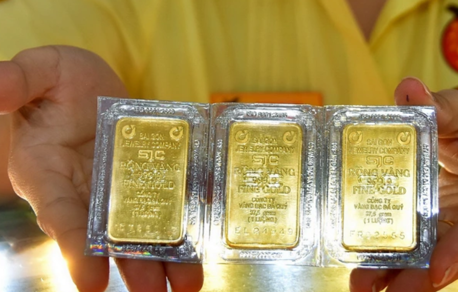 Giá vàng trong nước sáng nay lao dốc