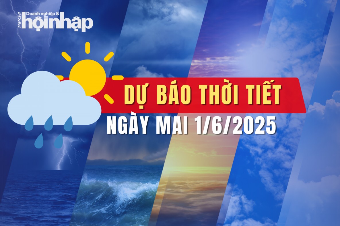 Thời tiết ngày mai 1/6/2025: Miền Bắc ngày nắng nóng, chiều tối có mưa rào