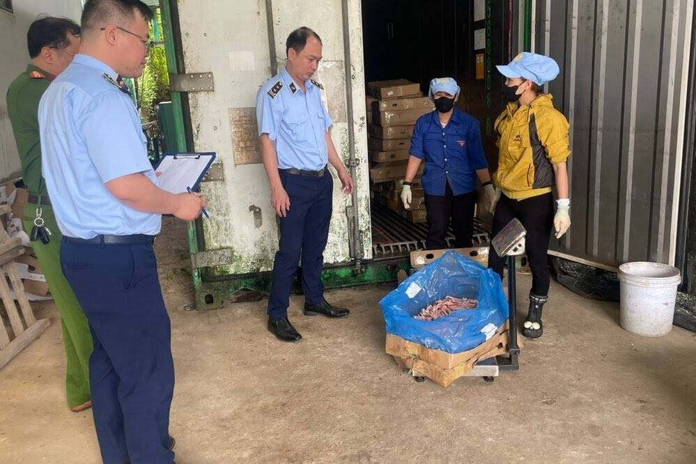 Phú Thọ: Tiêu hủy hơn 480 kg thực phẩm bẩn, xử phạt 22 triệu đồng Phú Thọ: Tiêu hủy hơn 480 kg thực phẩm bẩn, xử phạt 22 triệu đồng