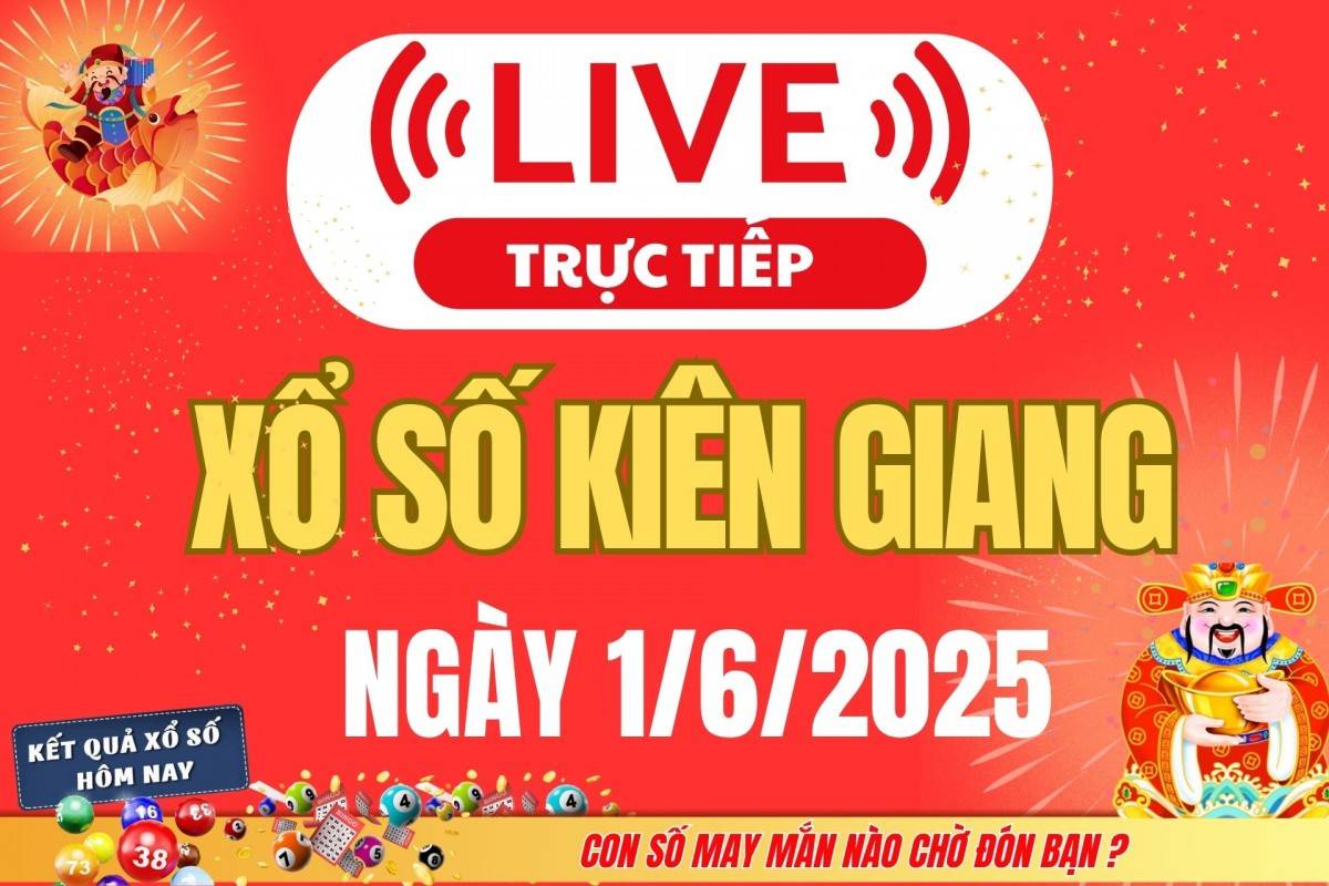 Xổ số Kiên Giang hôm nay ngày 25/5/2025 - XSKG 25/5 - Kết quả xổ số Kiên Giang hôm nay Xổ số Kiên Giang hôm nay ngày 25/5/2025 - XSKG 25/5 - Kết quả xổ số Kiên Giang hôm nay