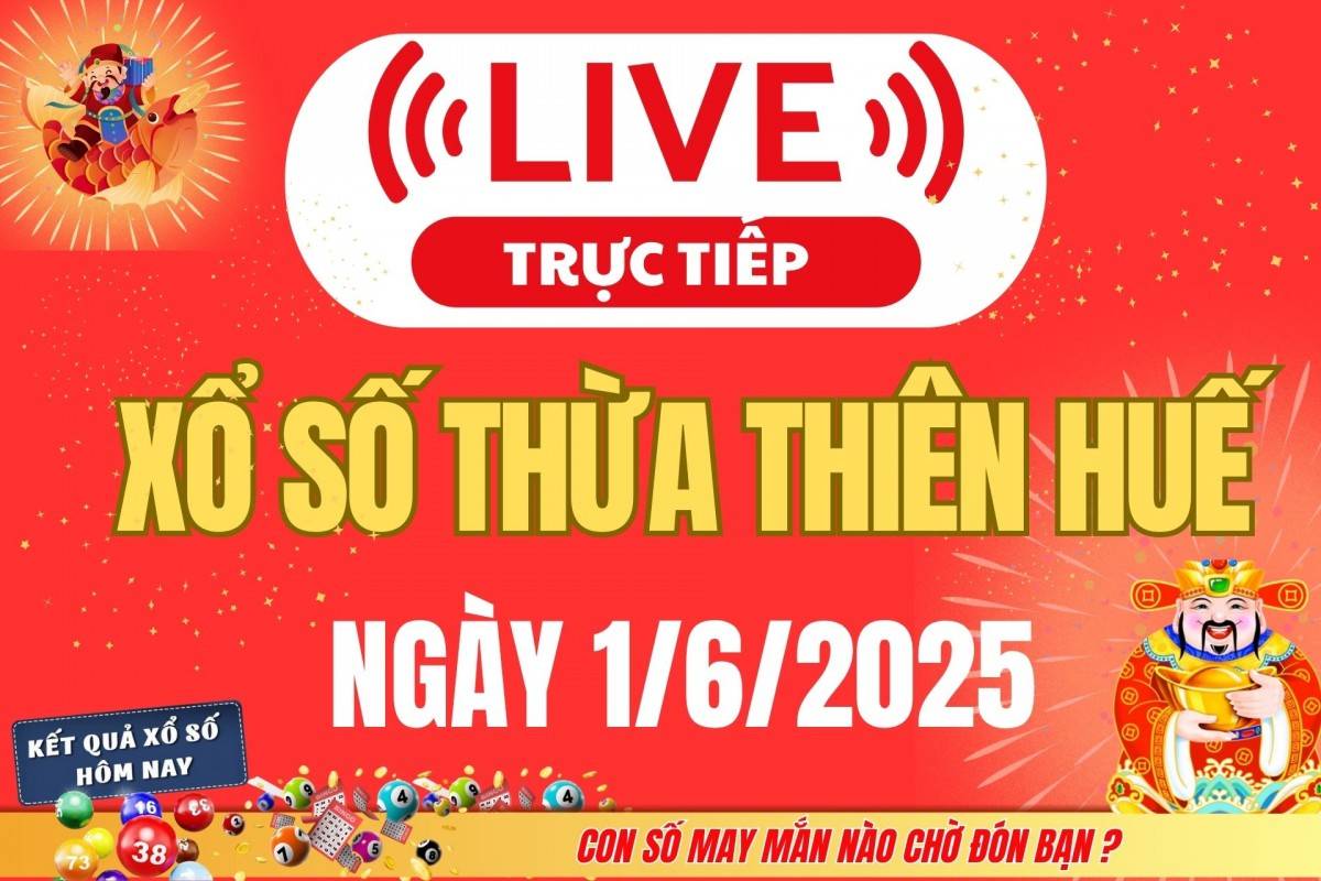 Xổ số Thừa Thiên Huế hôm nay ngày 26/5/2025 - XSTTH 26/5 - Kết quả xổ số Thừa Thiên Huế hôm nay