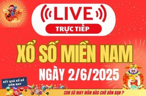 TRỰC TIẾP: Kết quả Xổ số miền Nam hôm nay 2/6/2025 - XSMN 2/6 - XSMN thứ Hai mới cập nhật