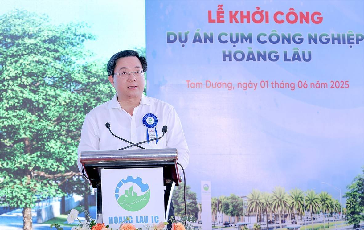 Vĩnh Phúc khởi công dự án cụm công nghiệp rộng 50 ha Vĩnh Phúc khởi công dự án cụm công nghiệp rộng 50 ha