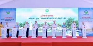 Vĩnh Phúc khởi công dự án cụm công nghiệp rộng 50 ha