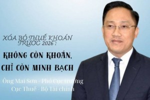 Xóa bỏ thuế khoán trước năm 2026: Không còn khoán, chỉ còn minh bạch