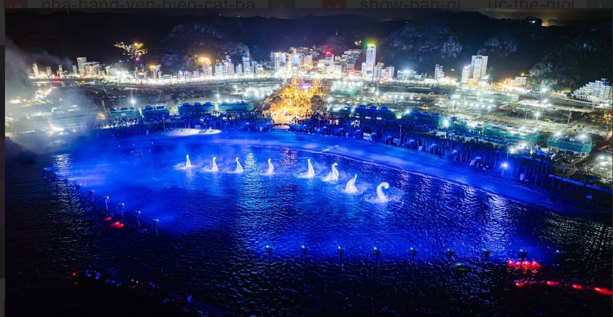 Vịnh trung tâm Cát Bà bừng sáng với trải nghiệm nghệ thuật tầm cỡ thế giới