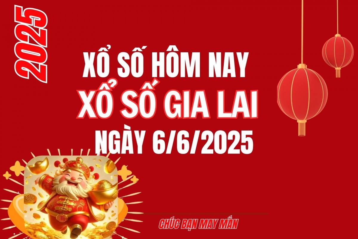 XSGL 30/5, Kết quả xổ số Gia Lai hôm nay 30/5/2025, Trực tiếp XSGL ngày 30 tháng 5