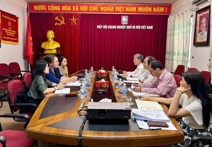 VINASME tiếp đón phái đoàn IOM, thảo luận hợp tác hỗ trợ lao động di cư VINASME tiếp đón phái đoàn IOM, thảo luận hợp tác hỗ trợ lao động di cư