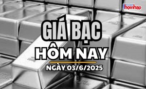 Giá bạc hôm nay 3/6/2025: Giá bạc tiếp tục "bật tăng" mạnh
