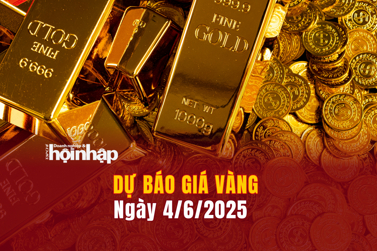 Dự báo giá vàng 4/6/2025