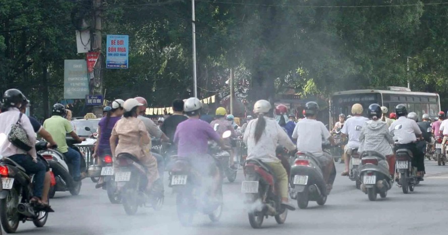 Lùi thời điểm kiểm định khí thải xe máy tại Hà Nội và TP.HCM đến 1/7/2027