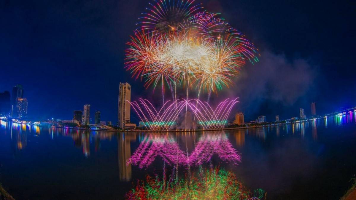 Lễ hội, pháo hoa, đà nẵng, sun group, công nghệ 2