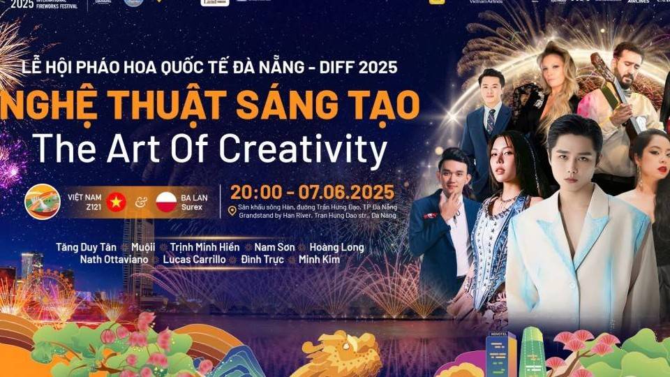 Đà Nẵng: DIFF 2025 - Bùng nổ với đêm nhạc hoành tráng và dàn sao khủng