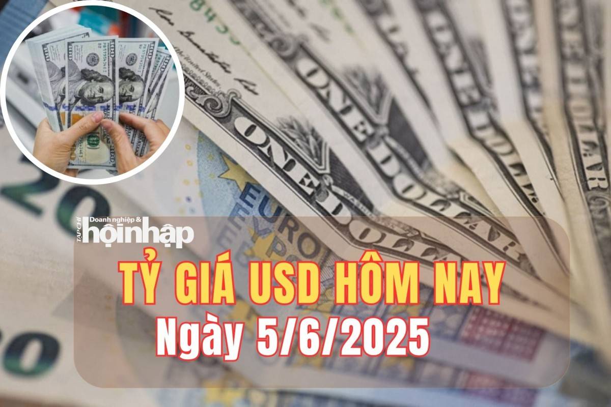 Tỷ giá USD hôm nay 5/6/2025: Đồng USD thế giới giảm nhẹ trở lại