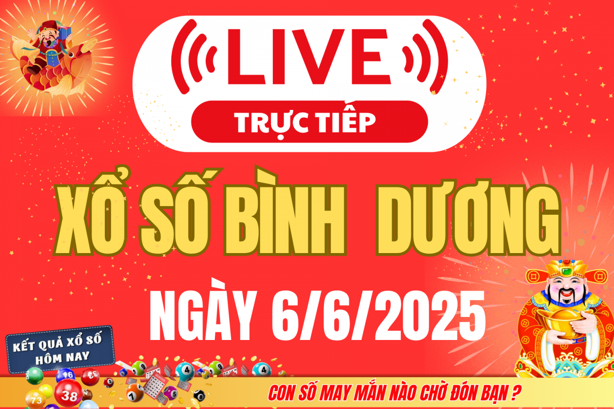 Trực tiếp: Kết Quả Xổ Số Bình Dương Hôm Nay 30/5/2025 – XSBD 30/5 Thứ Sáu cập nhật mới nhất Trực tiếp: Kết Quả Xổ Số Bình Dương Hôm Nay 30/5/2025 – XSBD 30/5 Thứ Sáu cập nhật mới nhất
