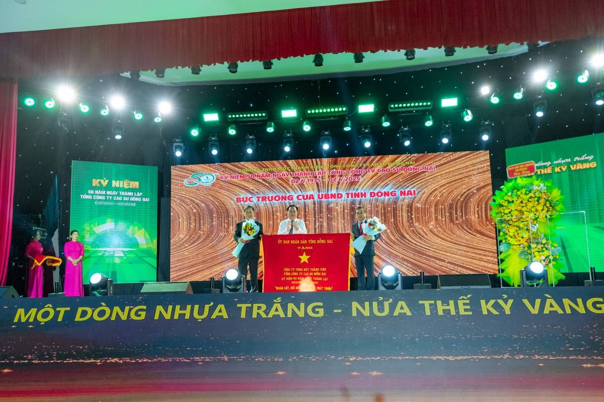 Cao Su Đồng Nai: 50 năm một chặng đường đáng tự hào