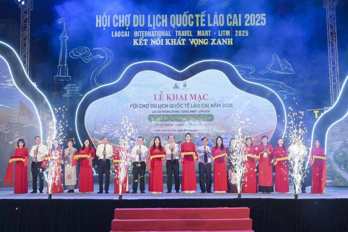 Khai mạc Hội chợ Du lịch Quốc tế Lào Cai 2025: Nâng tầm vị thế du lịch vùng biên