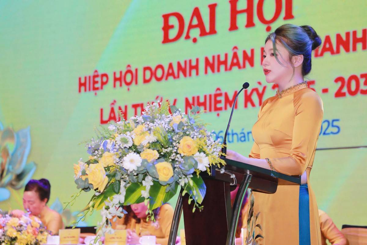 Doanh nhân Nguyễn Thị Hồng Liên được bầu làm Chủ tịch Hiệp hội Doanh nhân nữ Thanh Hóa