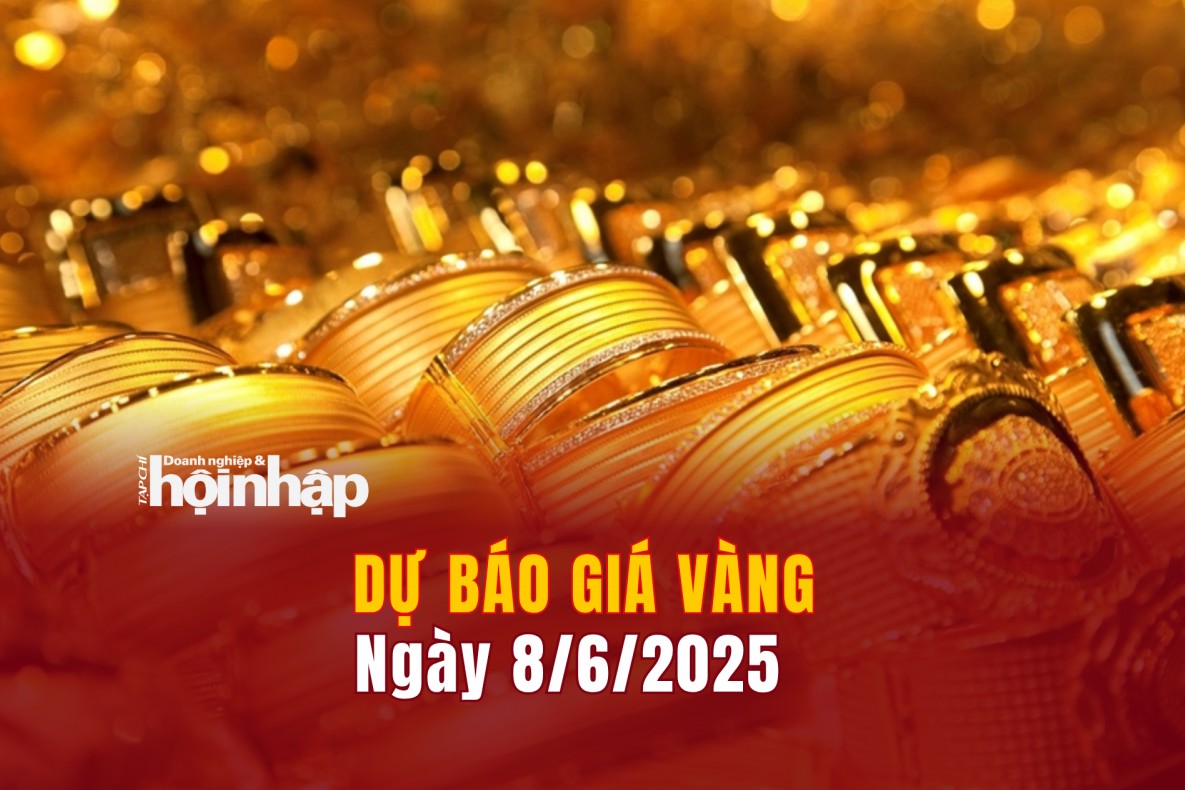 Dự báo giá vàng 8/6: Vàng trong nước và thế giới có xu hướng giảm mạnh