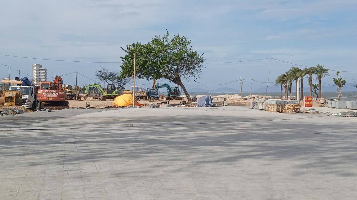 Dự án chỉnh trang trục đường Thùy Vân tại Bãi Sau, Vũng Tàu