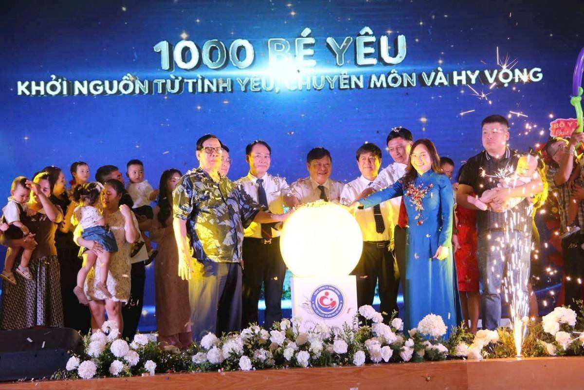 Bệnh viện Quốc tế Sản Nhi Hải Phòng kỷ niệm 1.000 em bé chào đời từ phương pháp thụ tinh trong ống nghiệm