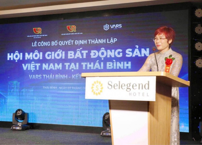 Ra mắt ban điều hành Hội môi giới Bất động sản Việt Nam tại Thái Bình
