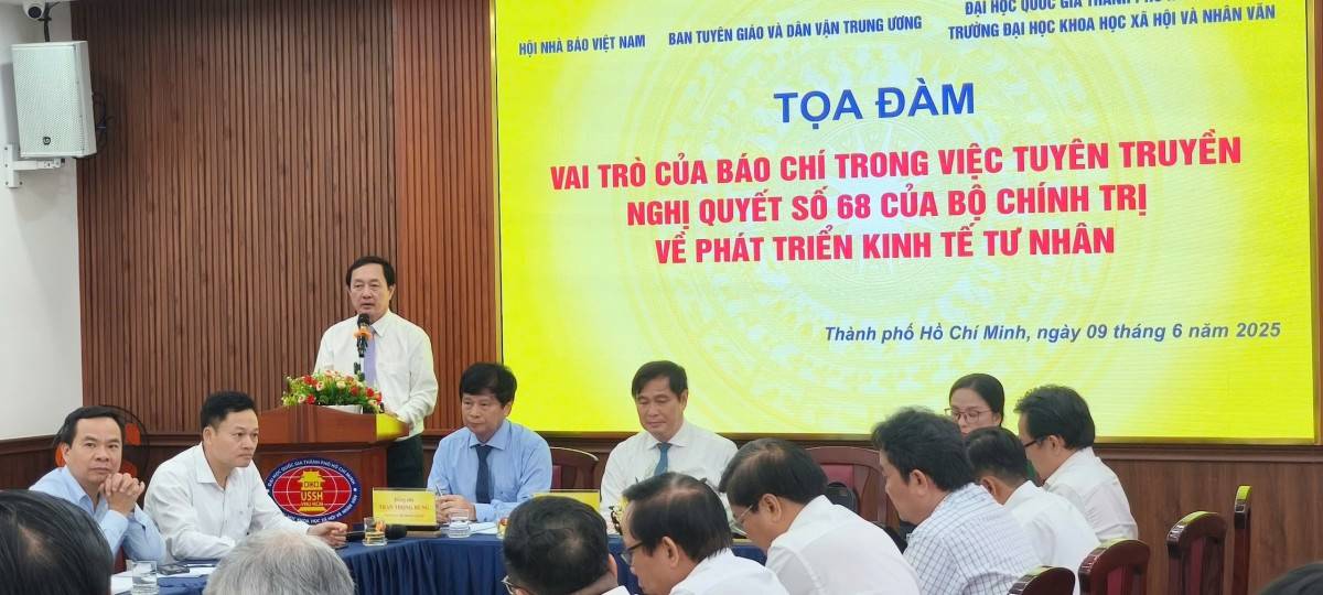 Báo chí - Cầu nối then chốt lan tỏa tinh thần Nghị quyết 68 về kinh tế tư nhân