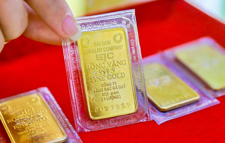 Giá vàng trong nước đã nhích tăng theo giá vàng thế giới