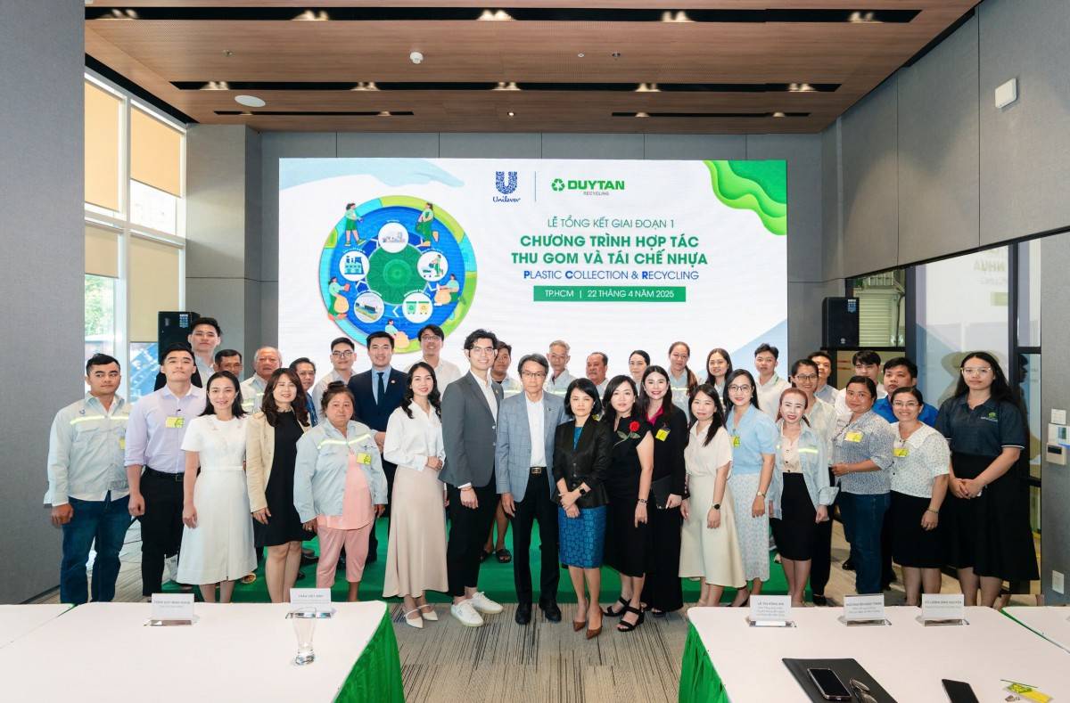 Unilever Việt Nam và hành trình kiến tạo kinh tế tuần hoàn từ rác thải nhựa