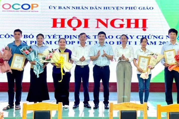Bình Dương có thêm 12 sản phẩm đạt chuẩn OCOP 3 sao