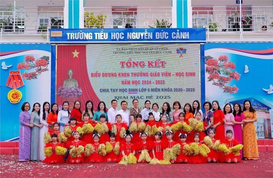 Trường Tiểu học Nguyễn Đức Cảnh: Dấu ấn bứt phá trong nửa đầu năm 2025